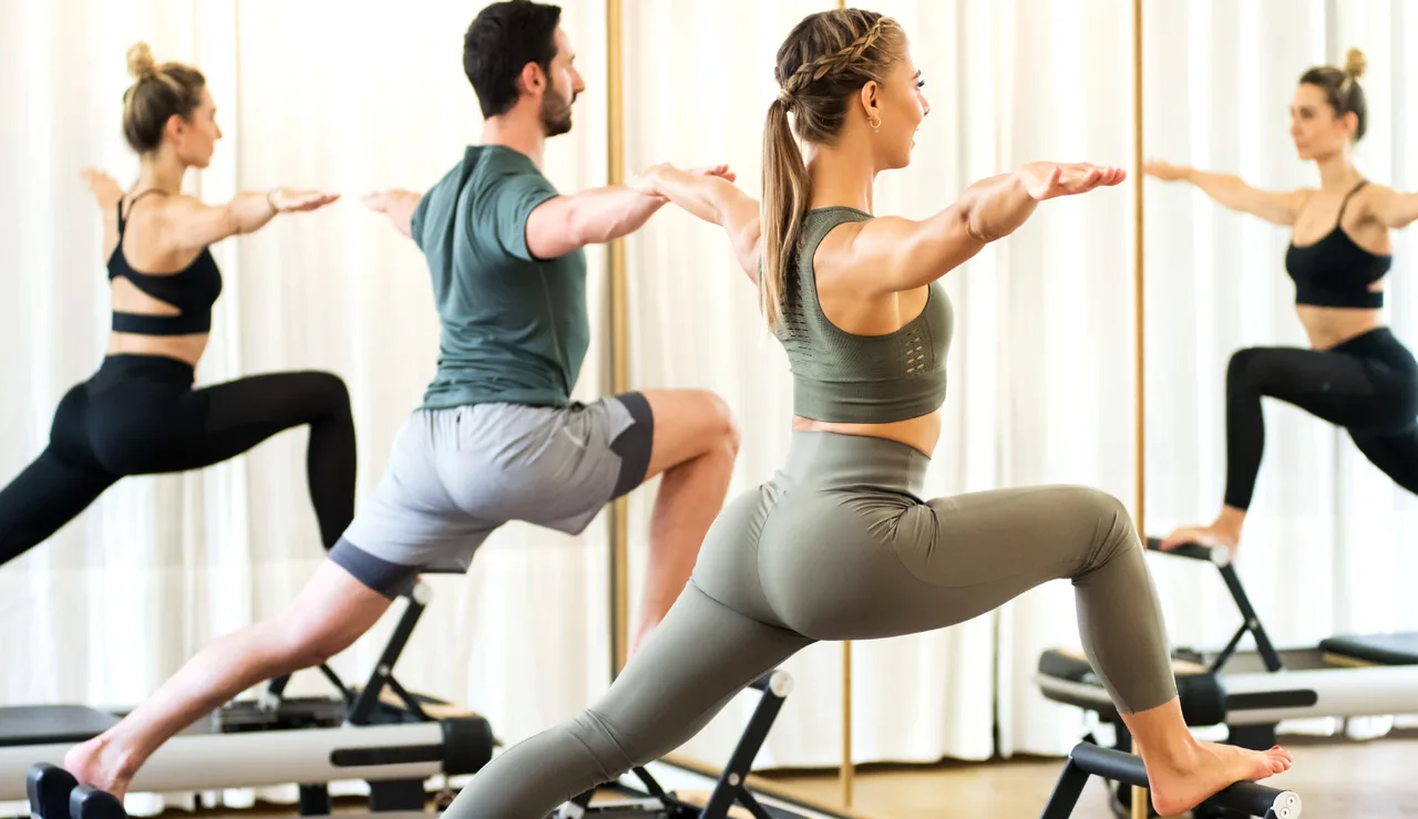 Rosé tập luyện Pilates Rosé tập luyện Pilates