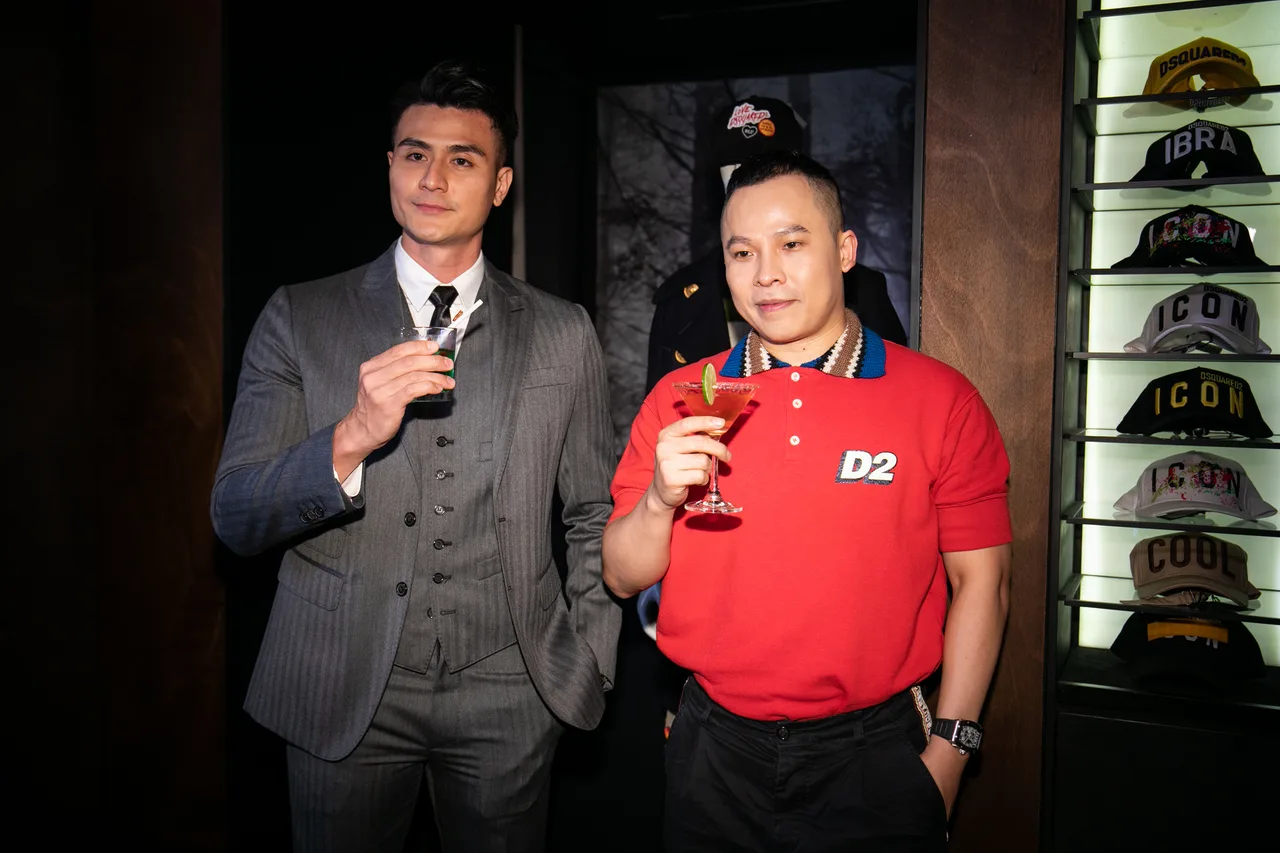sao nam trong Private Halloween Party 2022 của thương hiệu thời trang Ý