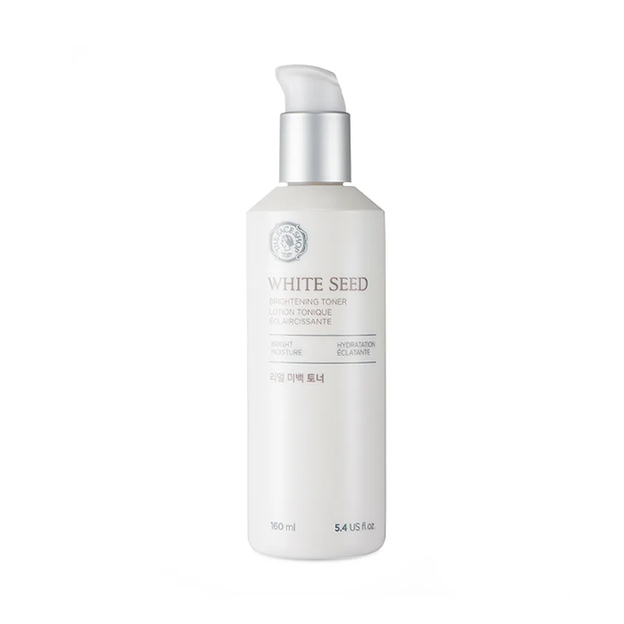 dưỡng trắng da the face shop white seed whitening toner