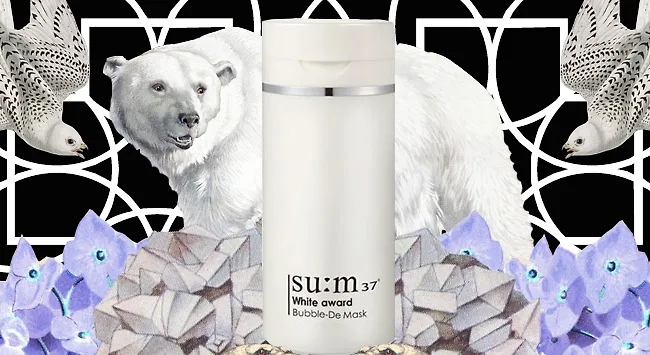 Mặt nạ sủi bọt thải độc SU:M 37 WHITE AWARD BUBBLE - DE MASK