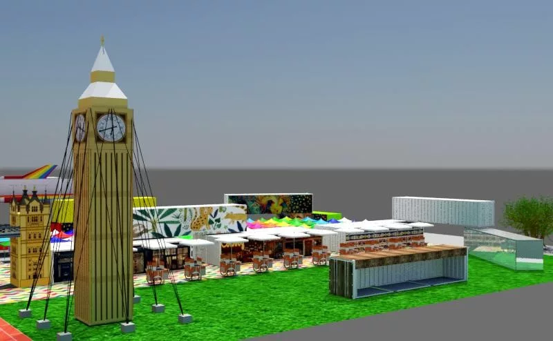 Dự án Khu giải trí ẩm thực mua sắm Rubik Zoo - 02