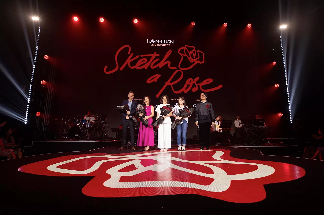 hà anh tuấn sketch a rose