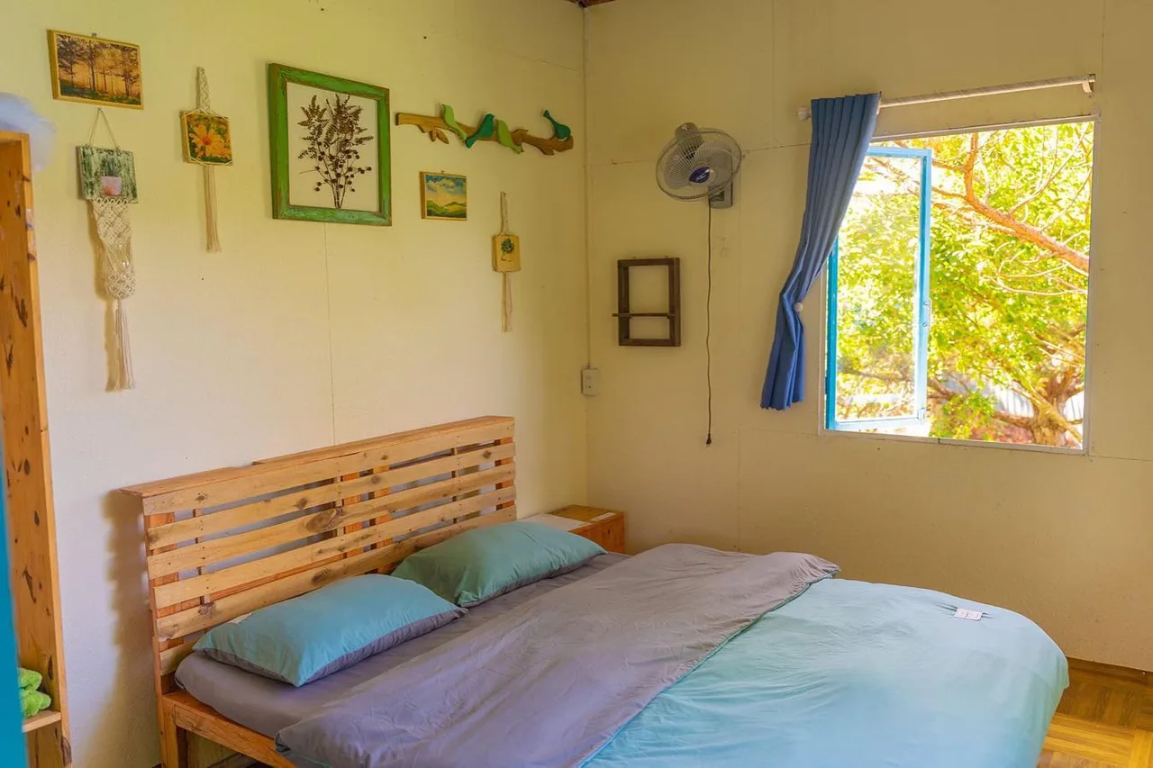phòng nghỉ tại the lake house