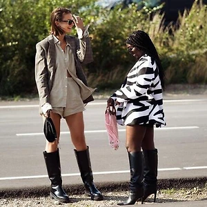 knee high boot mùa thu