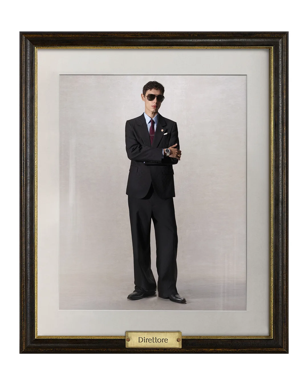 vest nam bộ sưu tập Gucci La Famiglia