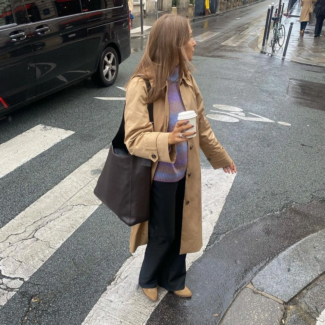 kết hợp của tím lavender và màu beige