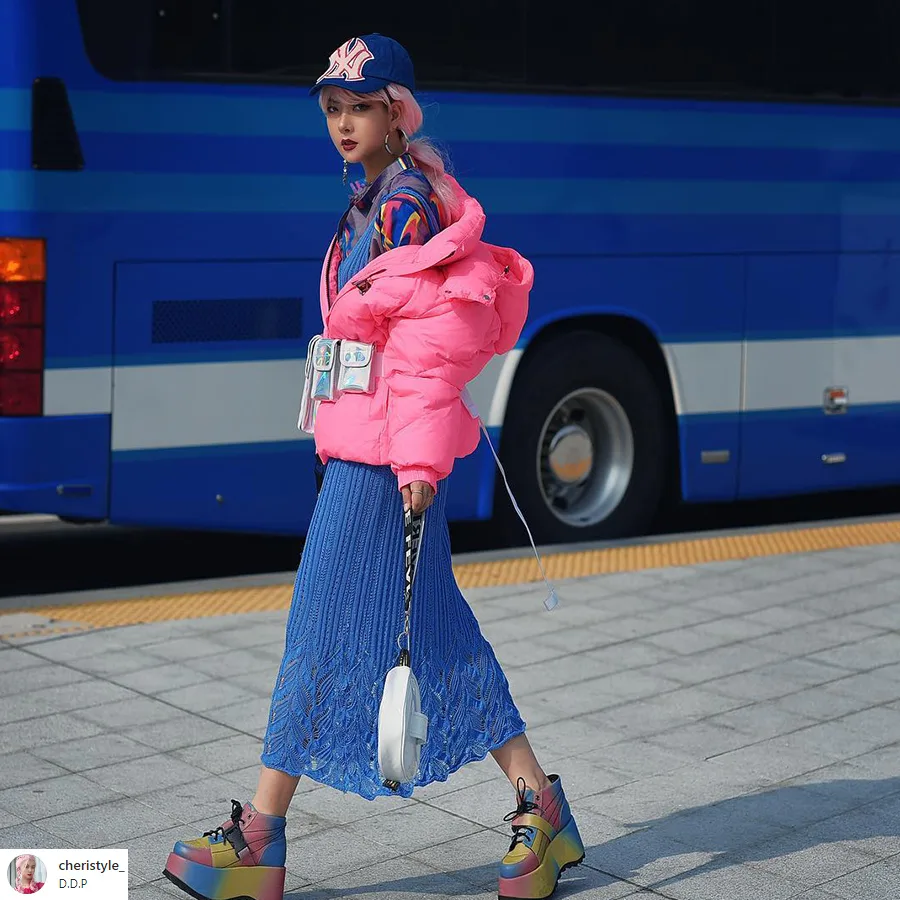 elle việt nam thời trang đường phố Seoul Fashion Week 2019 12