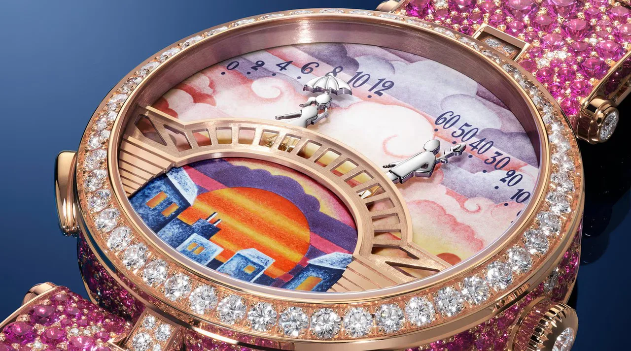 mặt đồng hồ đính đá Van Cleef & Arpels