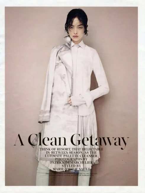 Sun Fei Fei - W Magazine, November 2013 - 1