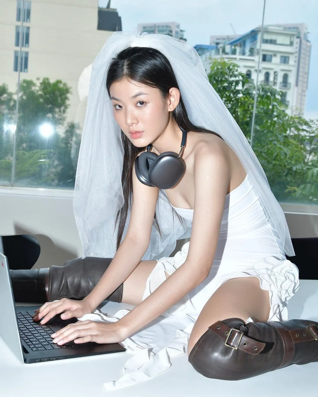 váy cưới fanci