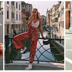 Bí quyết mặc đẹp chuẩn fashionista với họa tiết hoa lá mùa hè
