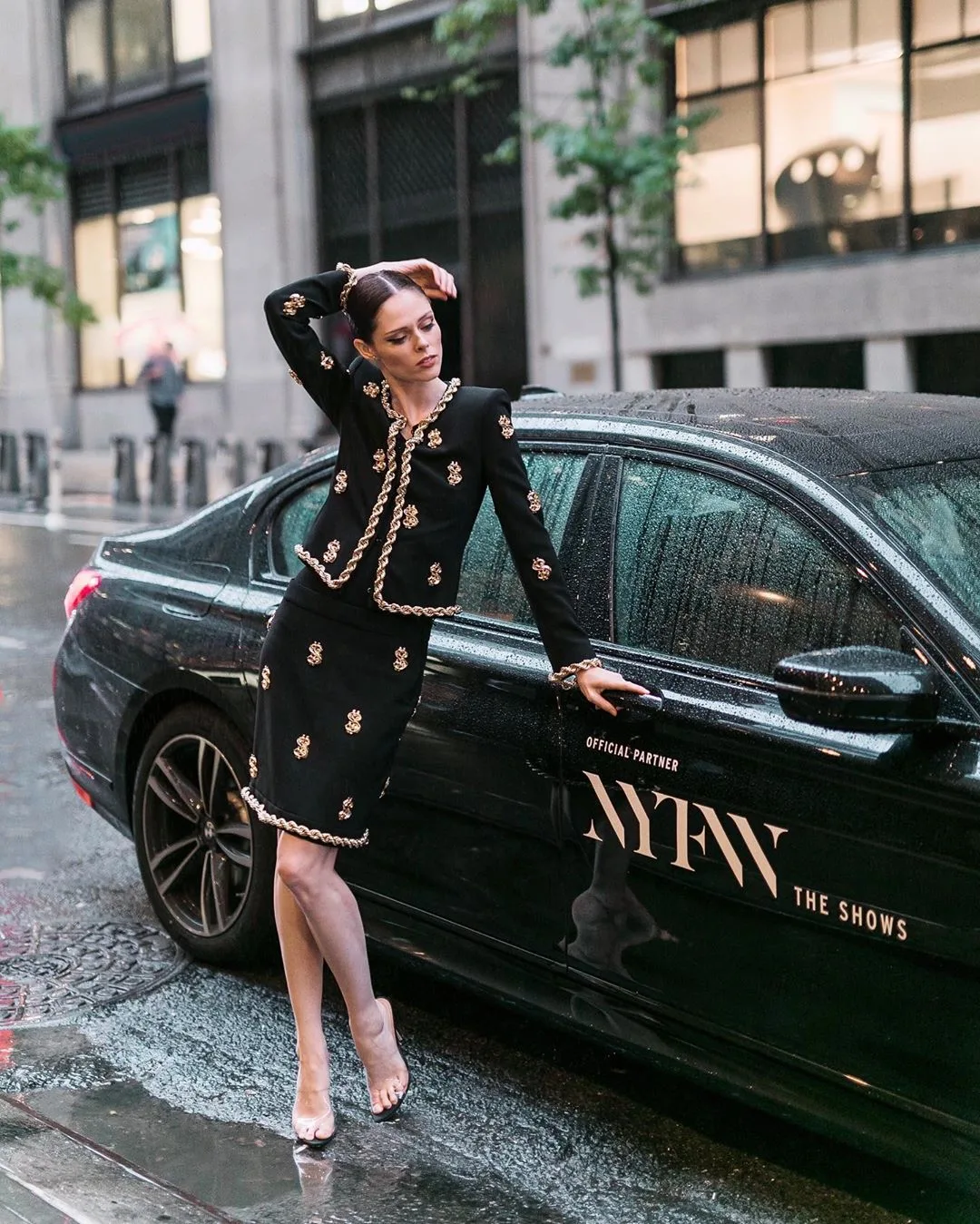 Coco Rocha dự NYFW ss20