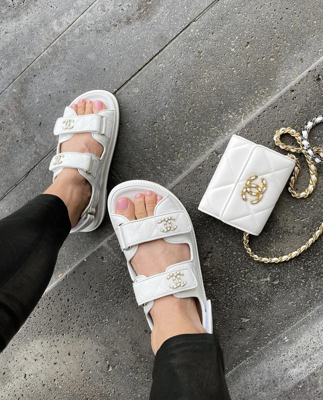 sandals chanel