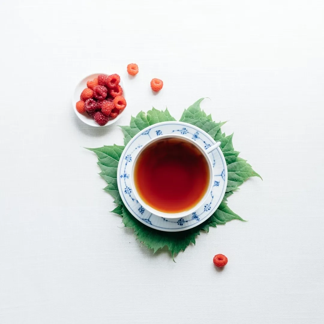 Trà mâm xôi giàu chất chống oxy hóa
