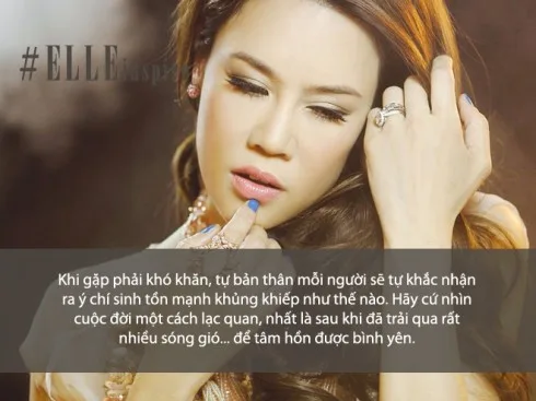 Câu nói hay của ca sĩ Thu Phương Câu nói hay của ca sĩ Thu Phương