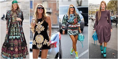 Phong cách thời trang của "bà đồng" Anna Dello.
