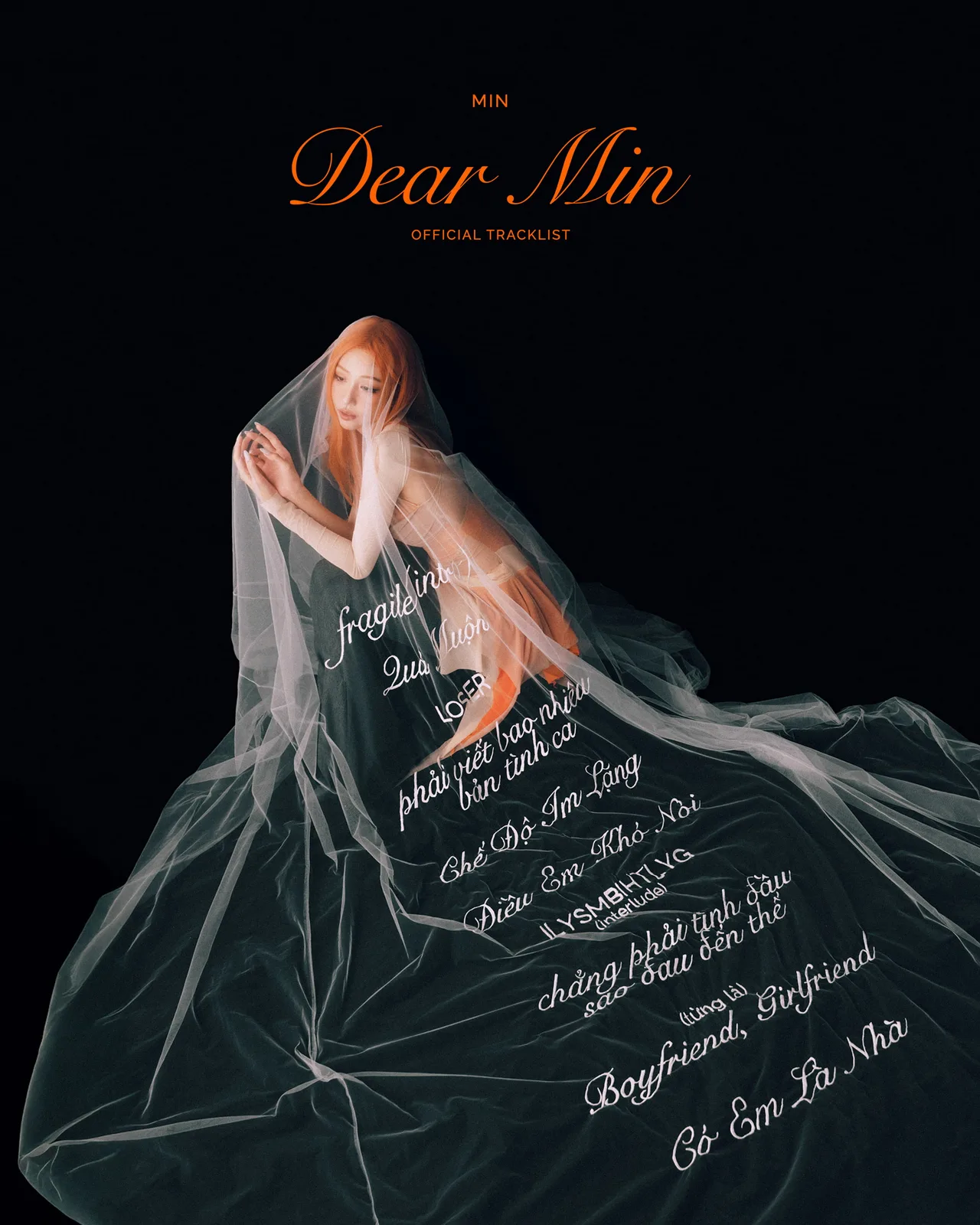 Traccklist album "Dear Min"