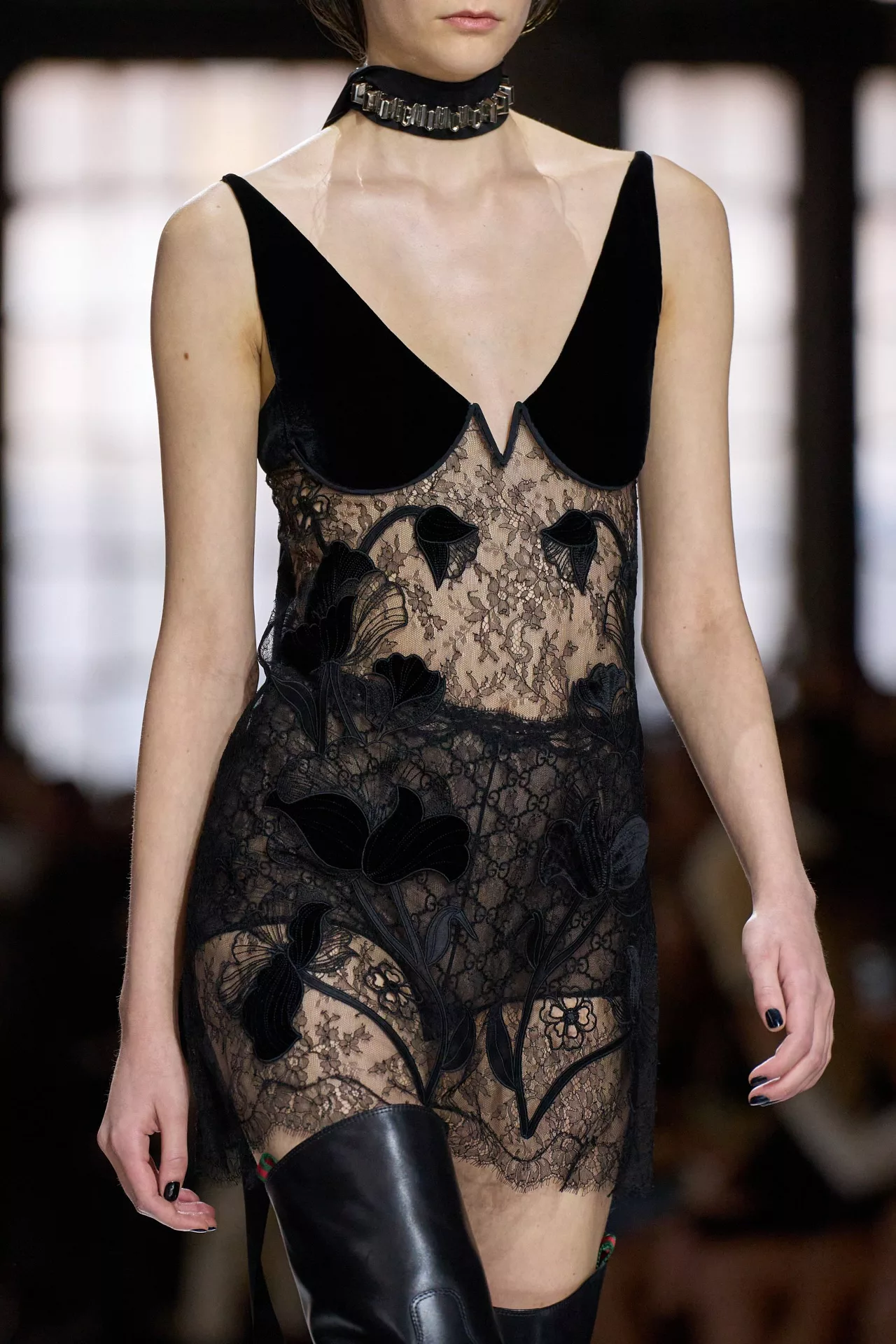 Gucci Thu/Đông 2024. (Ảnh: Getty Images)