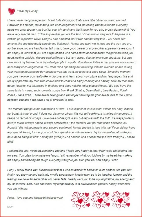 love letter to Peter my love elle vietnam