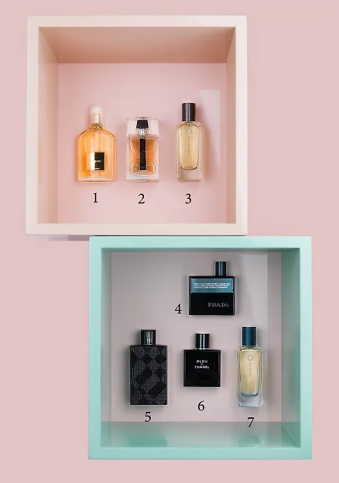 1. Tom Ford for Men Cologne Tom Ford 2. Dior Homme EDT (2.440.000 VNĐ/100ml) 3. Hermessence Poivre Samarcande Hermès 4. Prada 5. Burberry Brit Rhythm EDT Burberry (2.200.000 VNĐ/90ml) 6. Nước hoa dùng sau khi cạo râu Bleu de Chanel Chanel 7. Hermessence Epice Marine Hermès