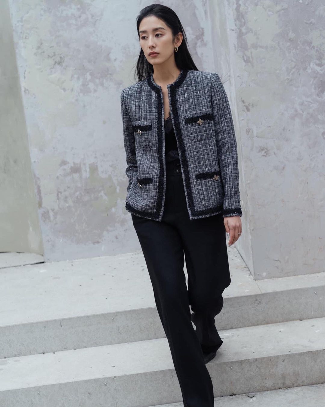 áo khoác tweed wephobia