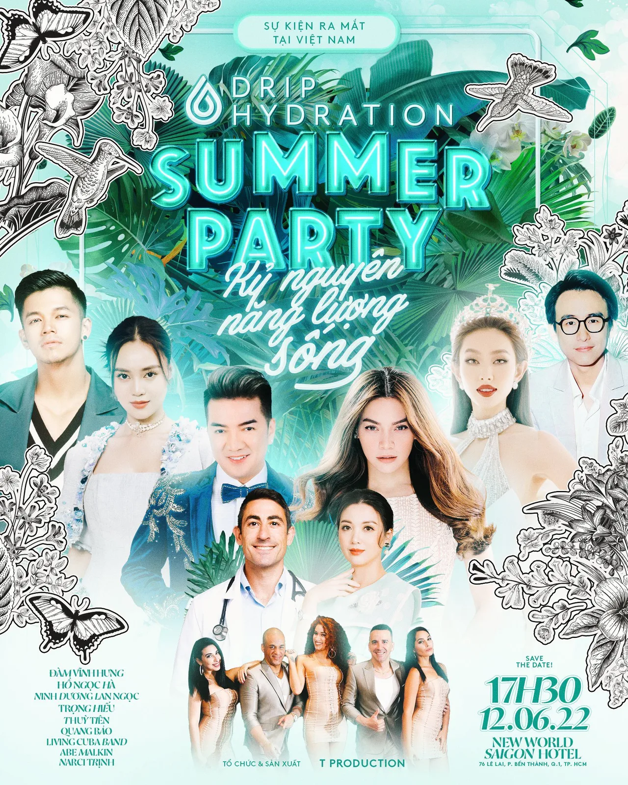 Drip Summer Party do Drip Hydration