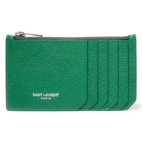 Ví đựng card Saint Laurent Textured-Leather