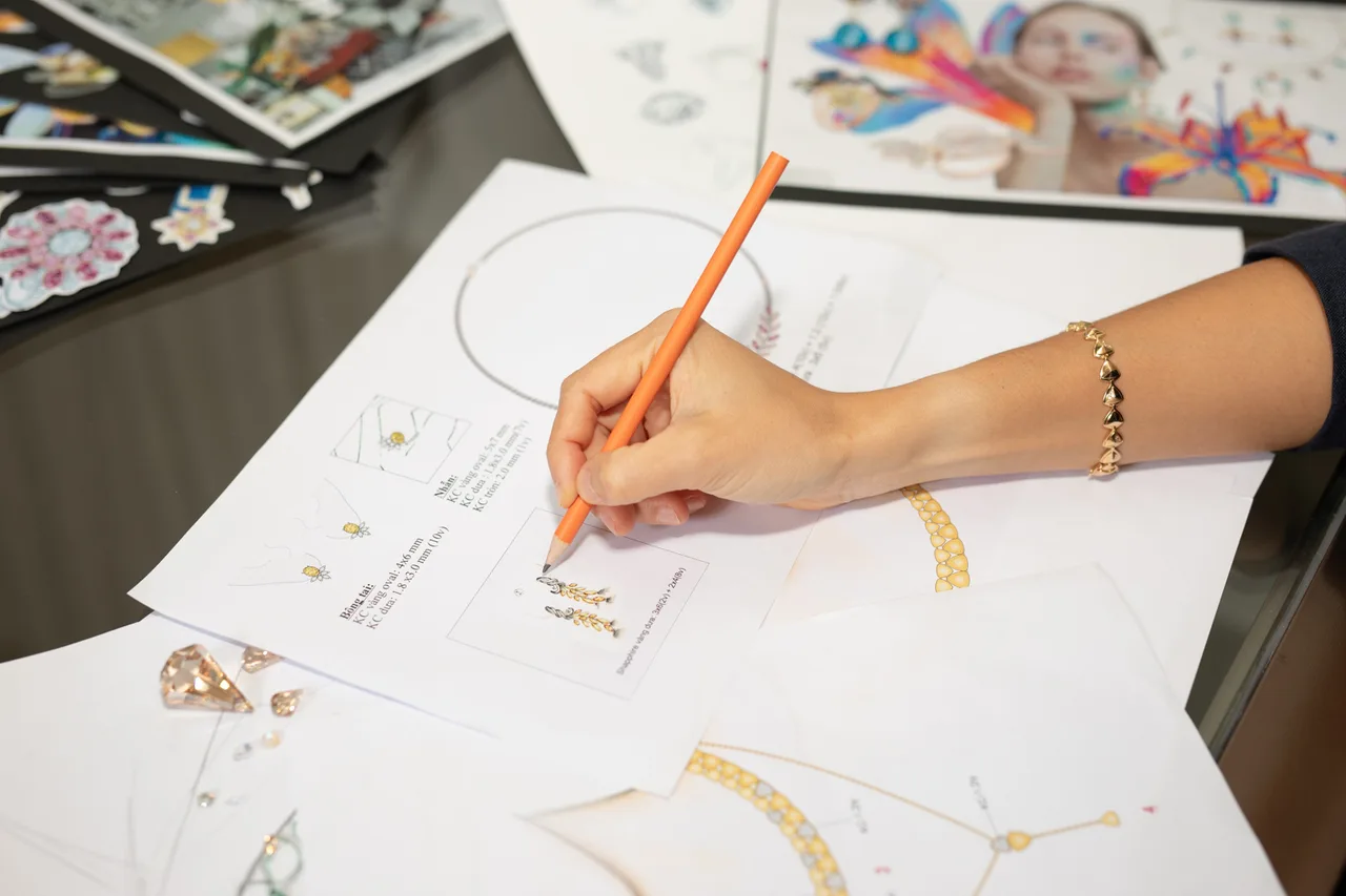 Bản thiết kế trang sức