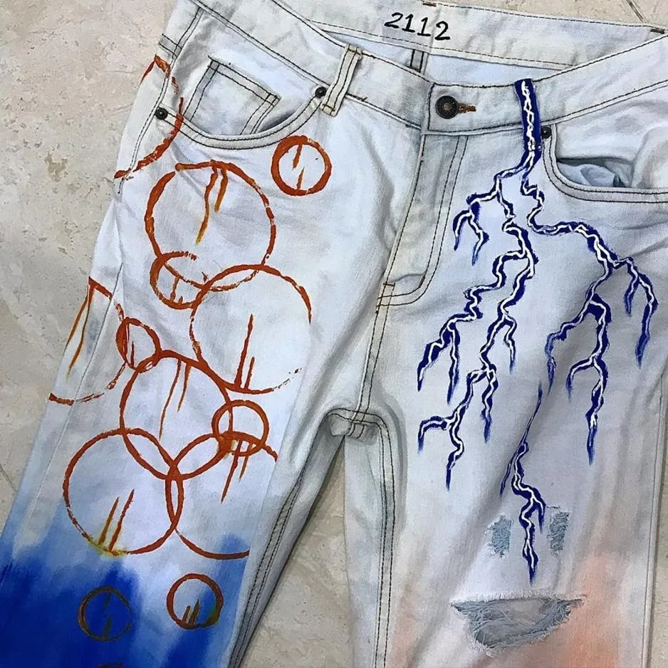 converse thử thách create at home nhuộm quần jeans tại nhà