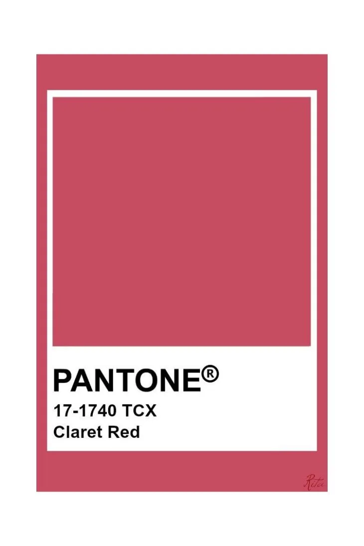 màu claret red
