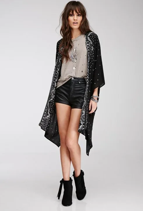 Kimono voan và tank top kimono voan va tank top