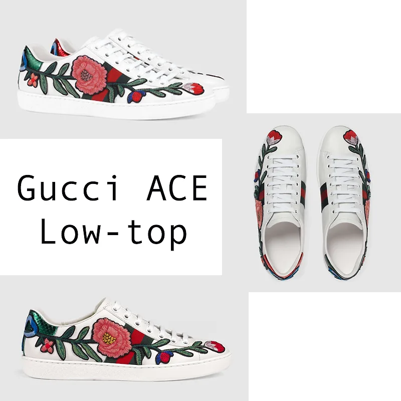 20 đôi sneakers khuynh đảo trong năm 2017 Nhưng chiếc giày màu trắng được thêu những bông hoa được thiết kế trải dài trên thân giày và kết thúc bằng một đường bo tròn tại mặt sau giày đã khiến phái đẹp mê đắm và chưa có dấu hiệu giảm nhiệt trong năm nay.