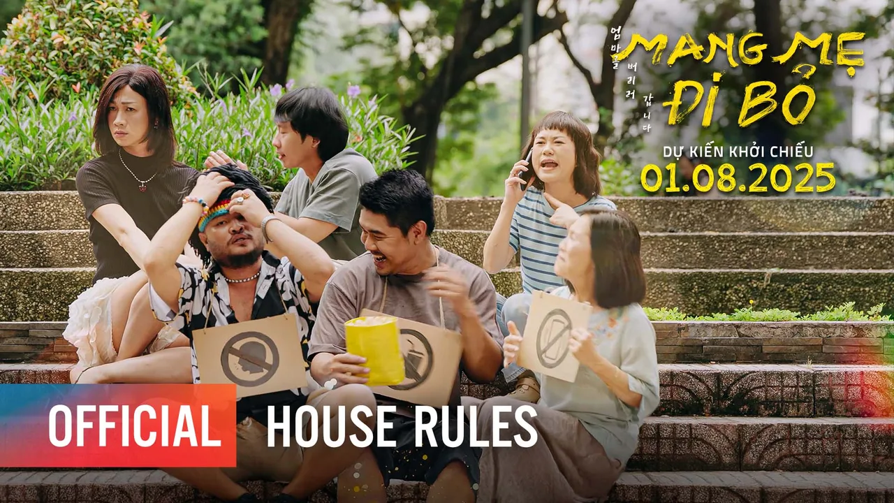 Mang Mẹ Đi Bỏ tung House Rule hài hước