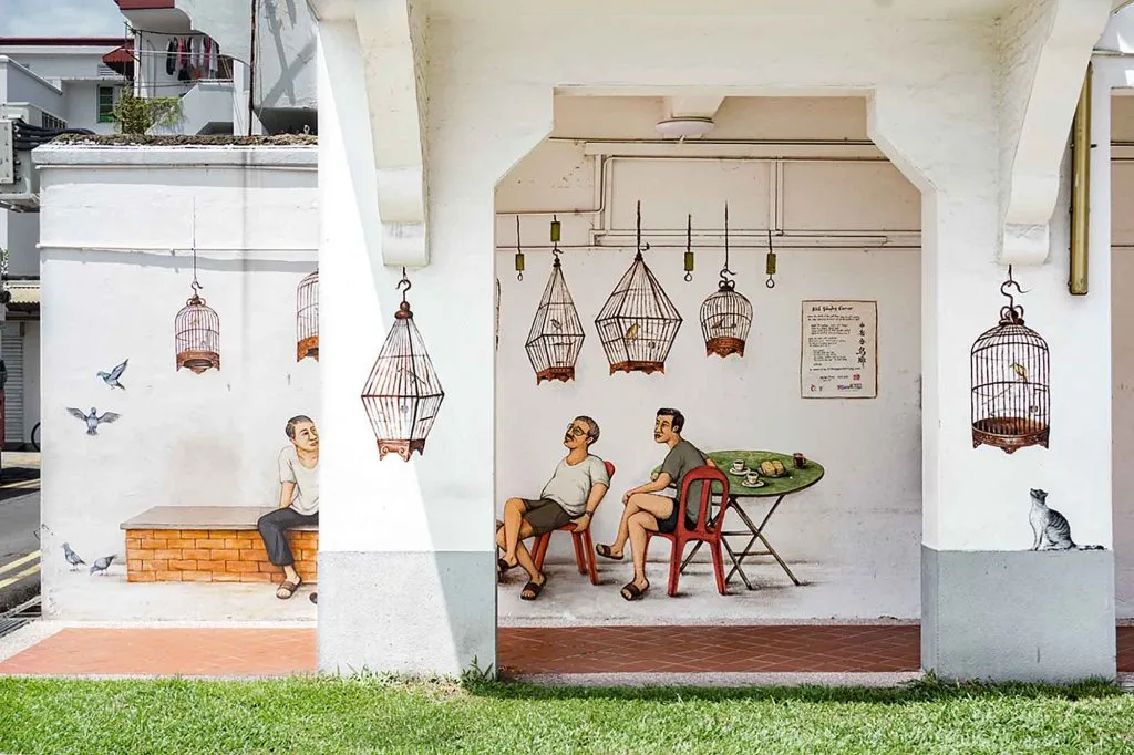Singapore phố Tiong Bahru Singapore phố Tiong Bahru