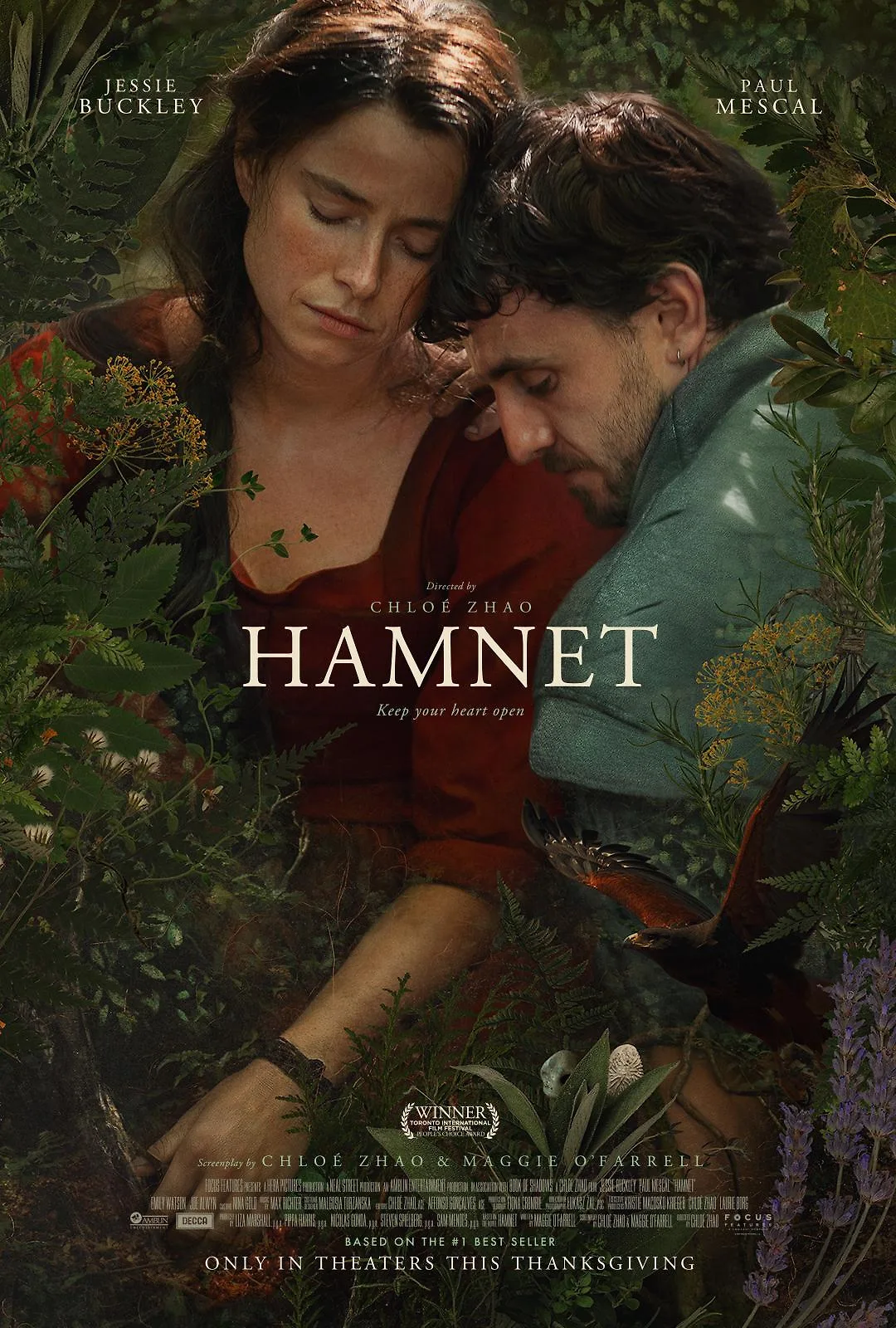 Phim Hamnet nằm trong đề cử Oscar 2026.