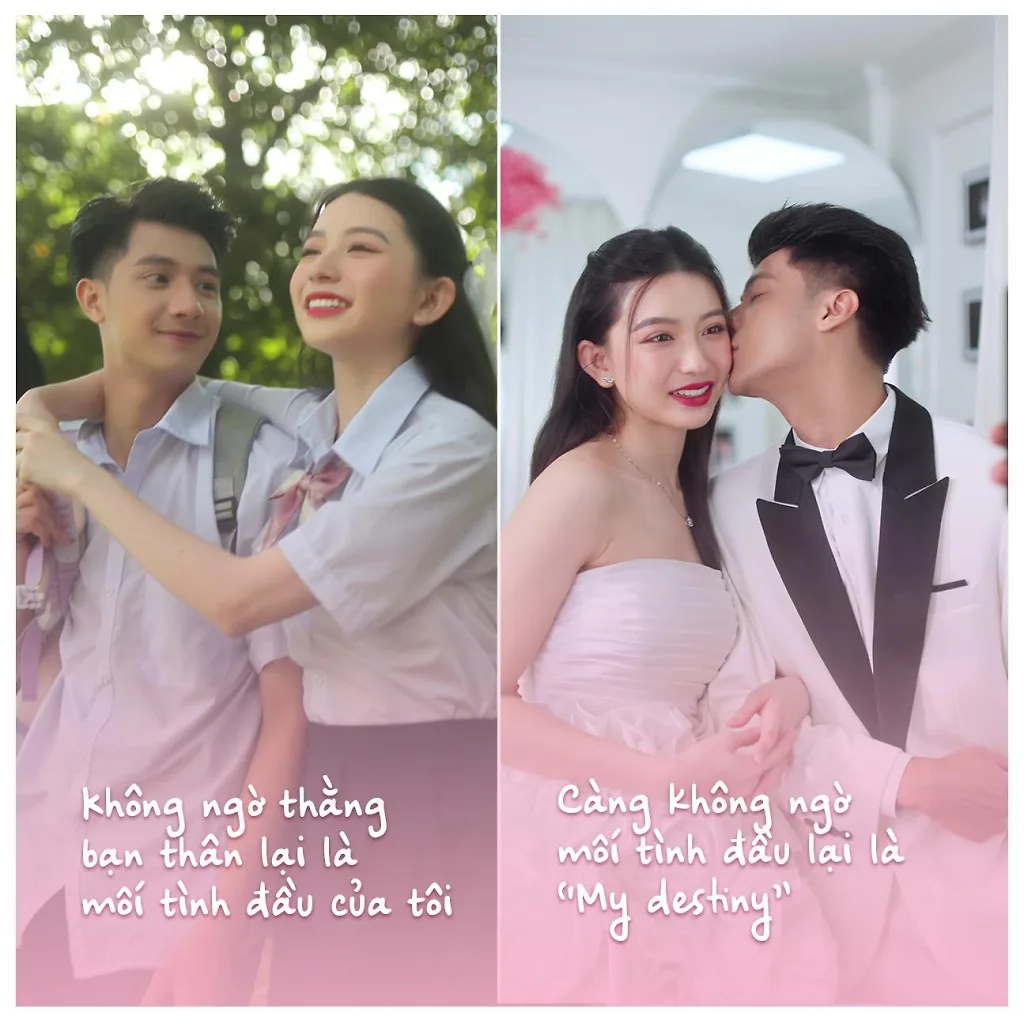 Sự đáng yêu của cặp đôi nam nữ chính. Sự đáng yêu của cặp đôi nam nữ chính.