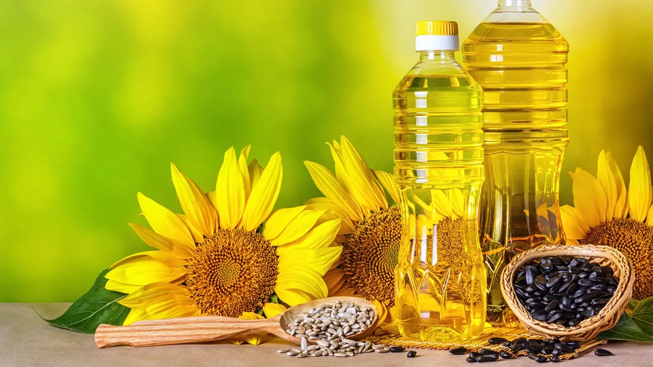 dầu ăn hạt hướng dương