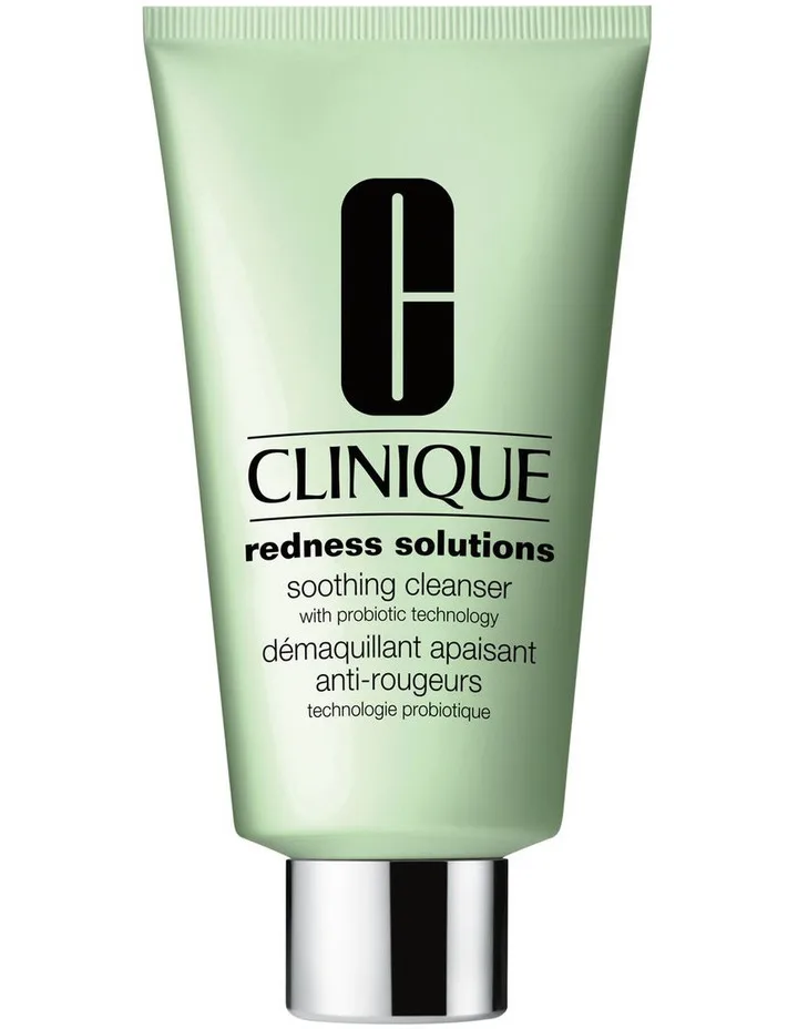 Clinique Redness Solutions Soothing Cleanser. làn da - đỏ