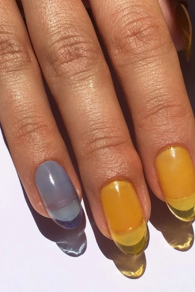 Trang trí mong lung linh cùng xu hướng "jelly nails"