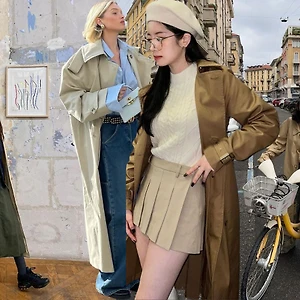 Áo khoác dáng dài – “Tôn chỉ” cho thời trang mùa Thu được diện như thế nào?