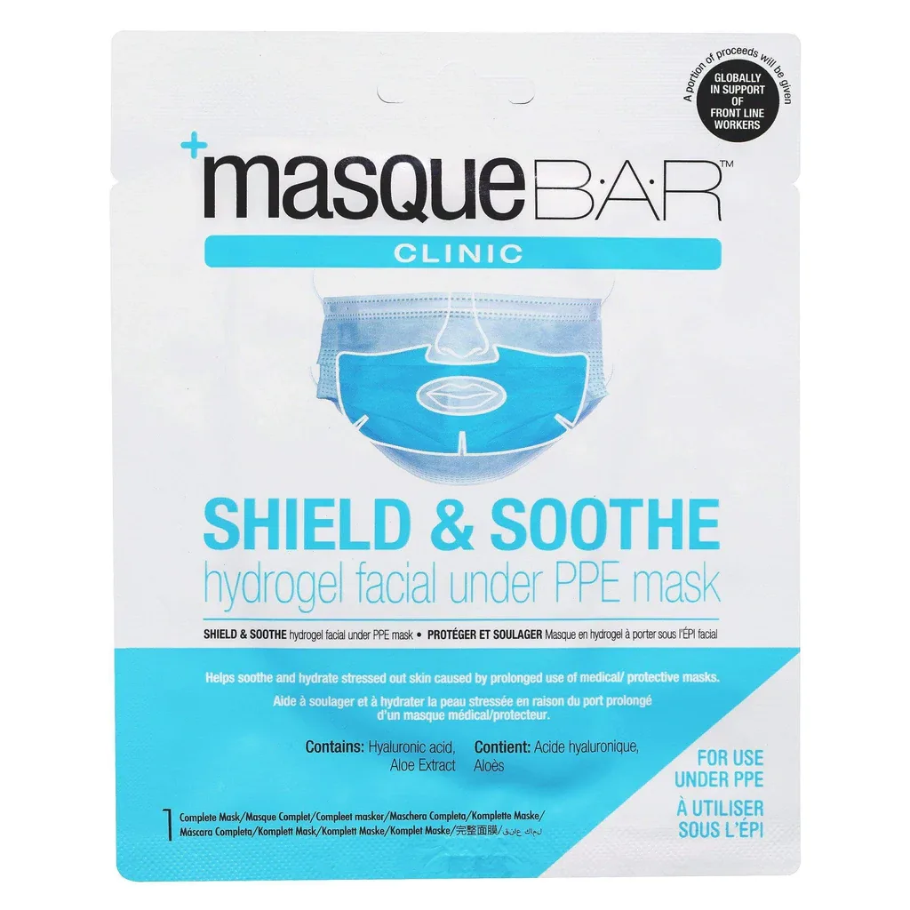 Masque Bar Shield & Soothe PPE Facial Hydrogel Mask Masque Bar Shield & Soothe PPE Facial Hydrogel Mask