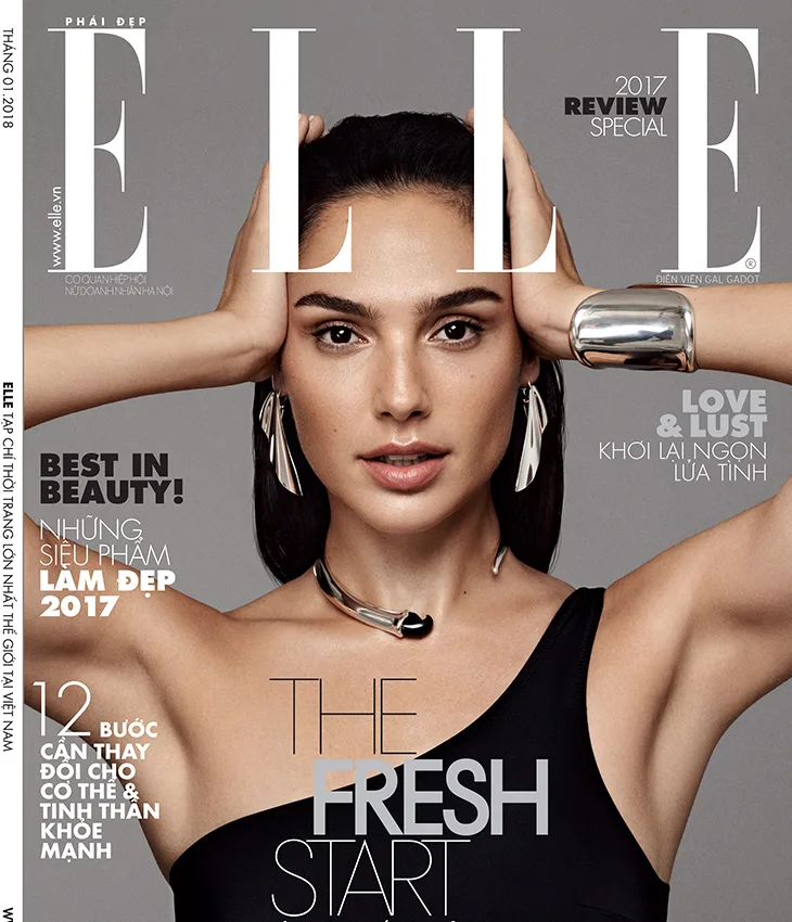 ELLE tháng 1/2018 - The Fresh Start ELLE tháng 1/2018 - The Fresh Start