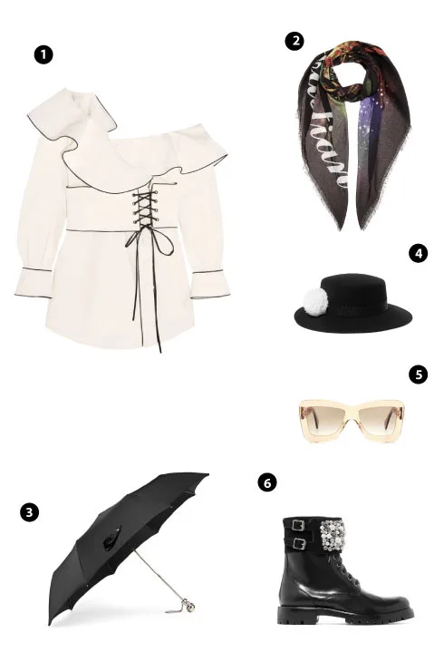 Self-Portrait/ Balenciaga/ Alexander Mcqueen/ Eugenia Kim/ Roksanda/ René Caovilla