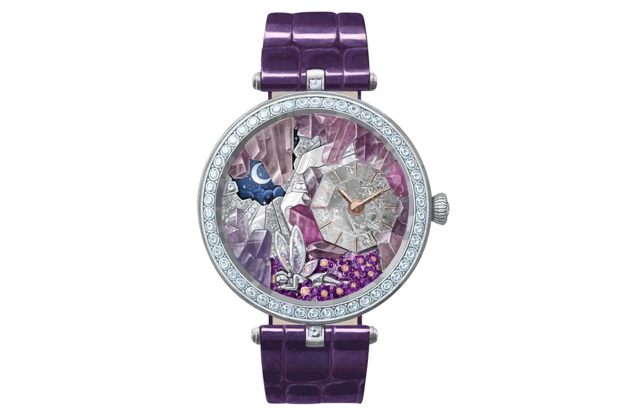 (1) Đồng hồ Lady Arpels Jour Enchanté VAN CLEEF & ARPELS