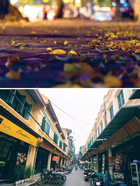Những mái phố xô nghiêng, những con đường trải dài với lá mùa Thu lãng mạn sẽ níu bước chân bạn, khiến chuyến du lịch cho dù chỉ kéo dài có một ngày cũng trở nên vô cùng đáng nhớ