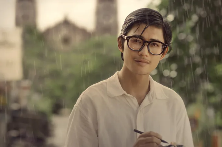 Alvin Lu vai Trịnh Công Sơn trong phim Em và Trịnh