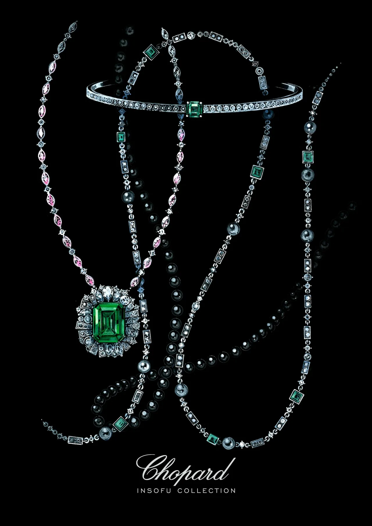Chopard dây chuyền