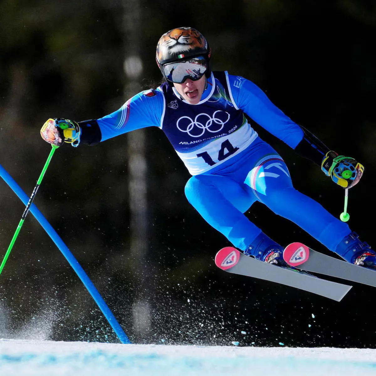 federica brignone trở lại ấn tượng tại olympic mùa đông 2026
