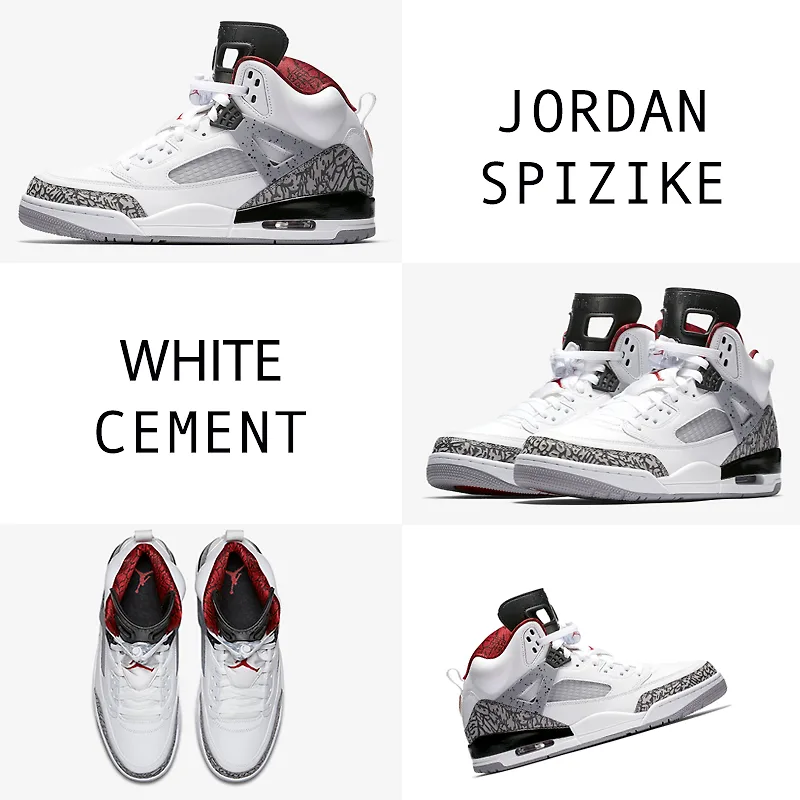 20 đôi sneakers khuynh đảo trong năm 2017 Jordan Spizike Cement được phát hành vào năm 2007 và phiên bản lần này ra đời như một món quà kỷ niệm 10 năm thành lập mà nhà Jordan dành cho người hâm mộ. Siêu phẩm lần này có hai phiên bản là màu trắng và màu đen vừa mới được chính thức lên kệ vào ngày 20/6 vừa qua chắc chắn sẽ gây được một tiếng vang lớn trong giới giày sneaker thời trang.
