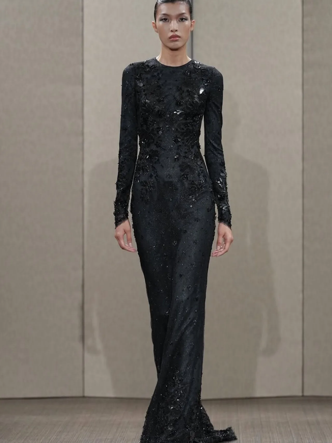 Dahan Phưong Oanh trình diễn show Giorgio Armani Privé Haute Couture Thu Đông 2026